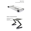 Aleación de aluminio Aleación de 10-17 pulgadas Flexible flexible portátil portátil ajustable y stand de monitor